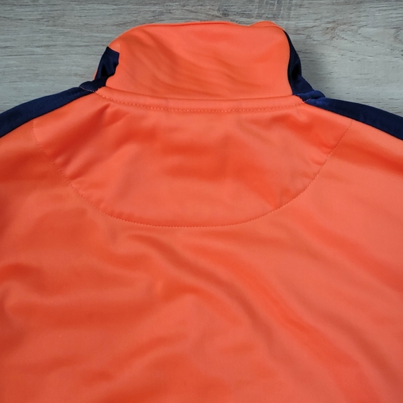 Denver Broncos NFL Sparkle Type Orange Track Jacket Full Zip Womens Small - Picture 16 of 16